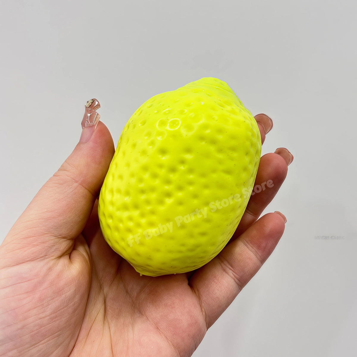 Handmade Lemon Squishy Fidget Ball – ASMR Sensory Squeeze Toy Sensory Fidget Toy Babs