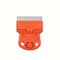 Mini Scraper – Remove Stickers, Adhesive & Paint from Glass Mini Scraper Tool Babs orange