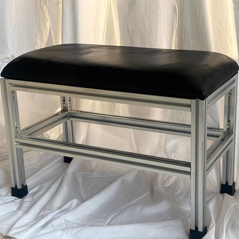 Modern Metal Ottoman Bench – Nordic Rectangular Footstool 100cm Ottoman Bench Babs