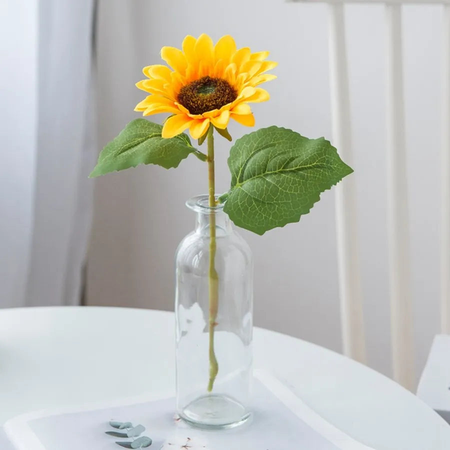 Artificial Silk Sunflowers 1/3/5 Pcs – Wedding & Home Décor Artificial Silk Flowers Babs