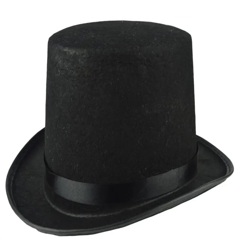 Black Magician Top Hat for Kids & Adults – Party & Cosplay Costume Party Hat Babs