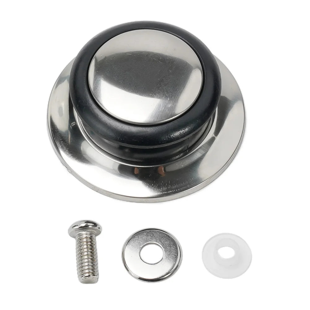 2pcs Stainless Steel Pot Lid Knob Replacement | Cookware Handle Cookware Lid Knob Babs