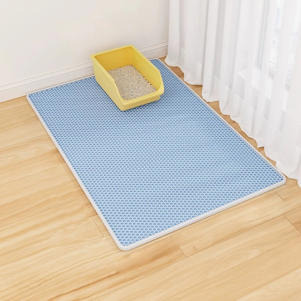 EVA Cat Litter Mat – Double Layer Anti-Tracking Washable Cat Litter Mat Babs 10mm 3 30-45cm