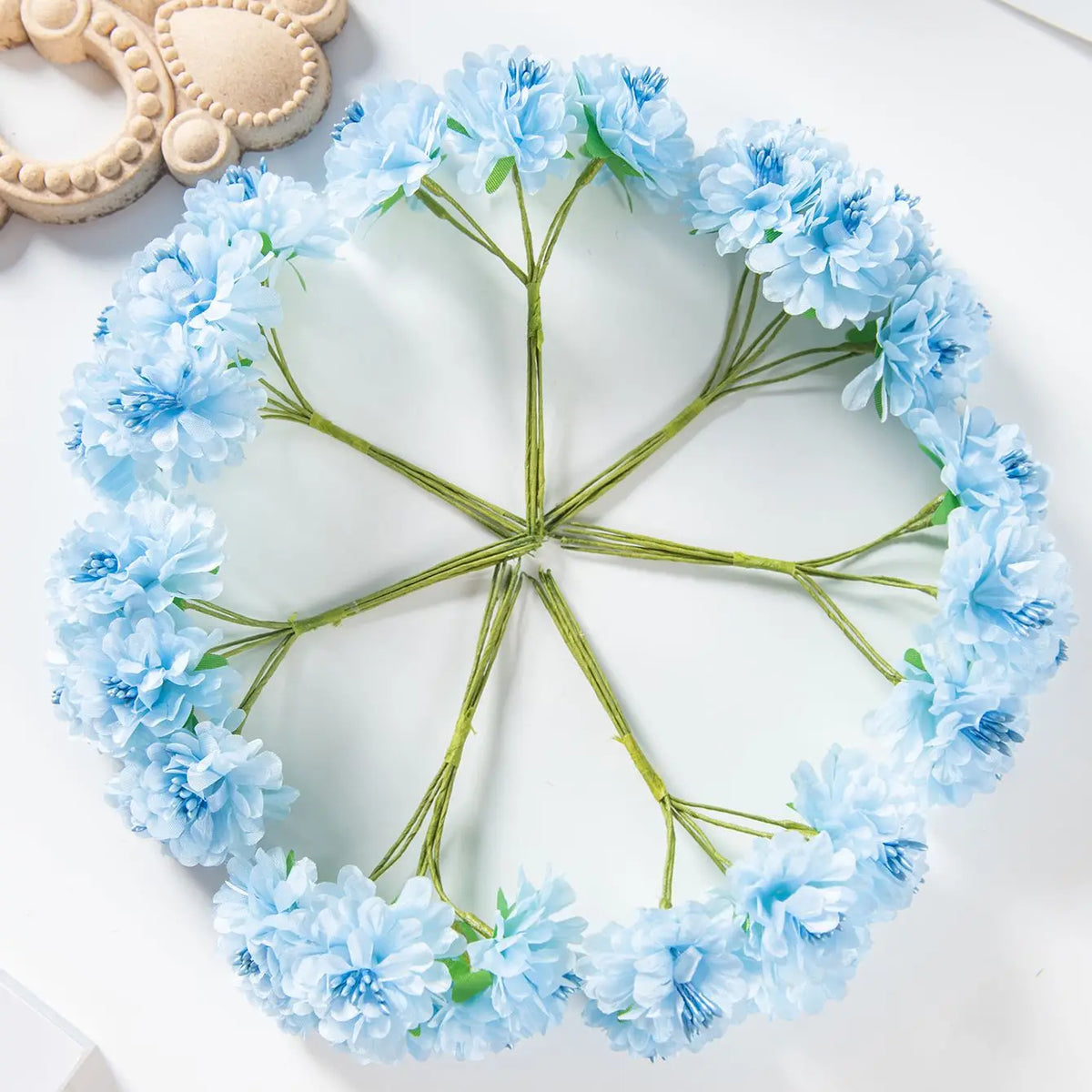 Artificial Silk Carnation Flowers – UV-Protected Wedding & Home Decor Artificial Silk Flowers Babs