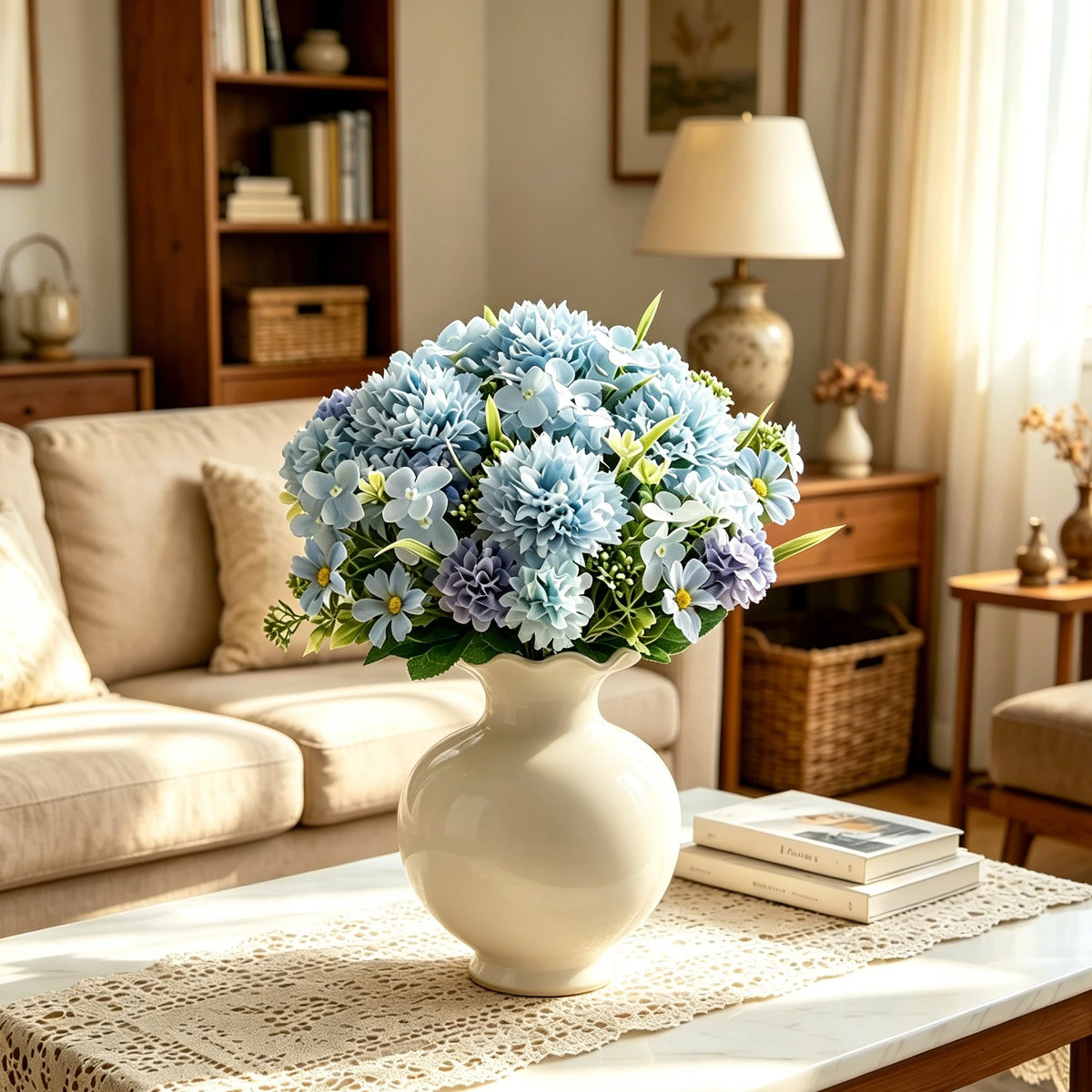Silk Lilac Chrysanthemum Artificial Flowers – Wedding & Home Décor Artificial Silk Flowers Babs