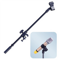 Microphone Boom Arm Crossbar Extension Rod & Phone Clamp Microphone Boom Arm Babs Black 60100mm
