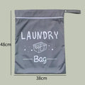 Waterproof Zippered Laundry Bag – Reusable Travel Wet Bag Waterproof Laundry Bag Babs Grey