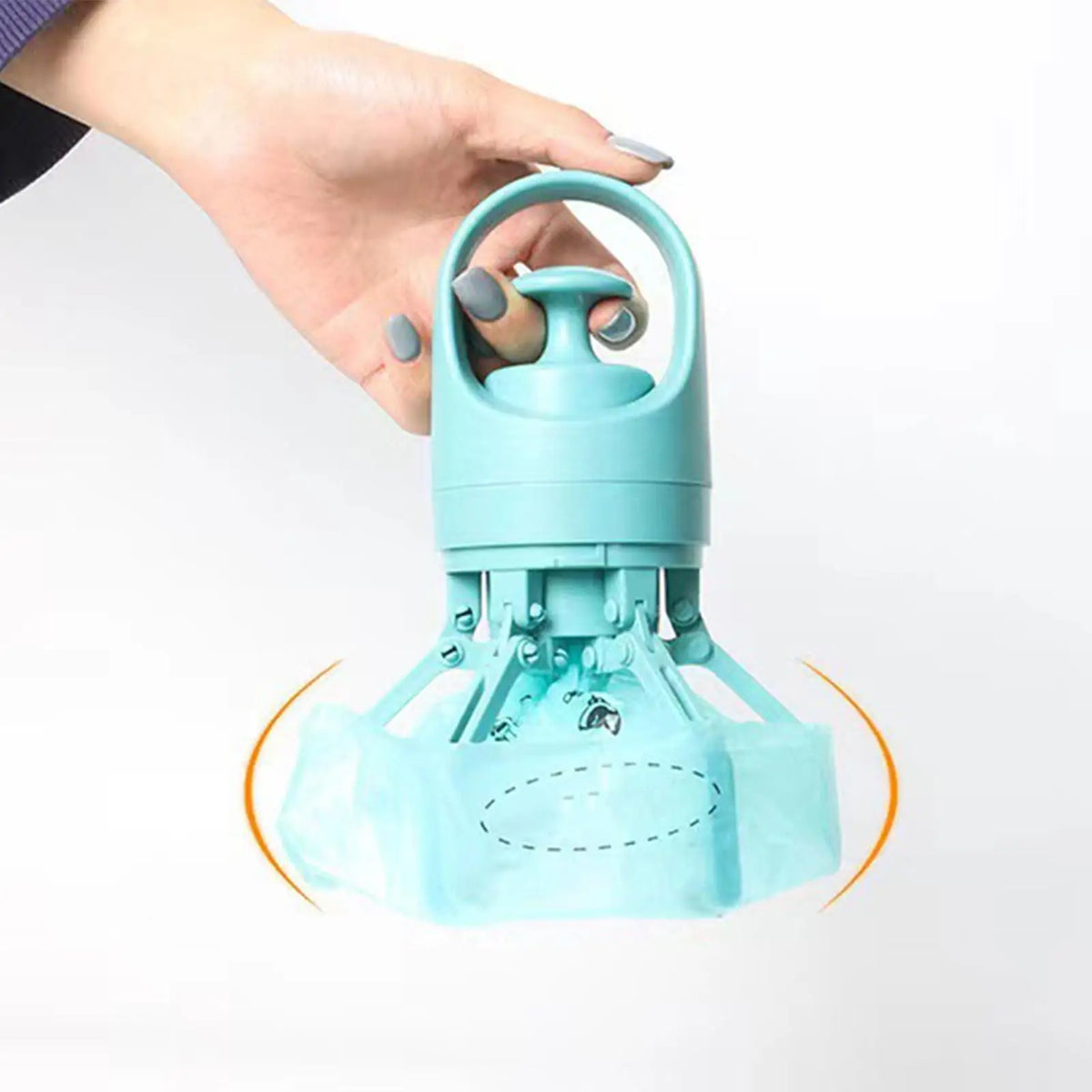 No-Touch Dog Poop Scooper with 15 Bags — Portable Pet Cleanup Dog Poop Scooper Babs
