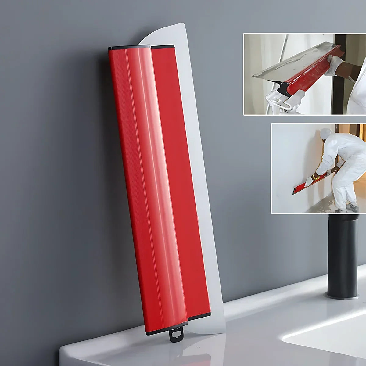 Drywall Smoothing Spatula 25/40CM Flexible Skimming Blade Plastering Spatula Babs