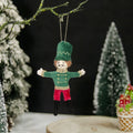 Nutcracker Soldier Christmas Ornament | Tree Pendant Holiday Décor Christmas Ornament Babs Green Clothes