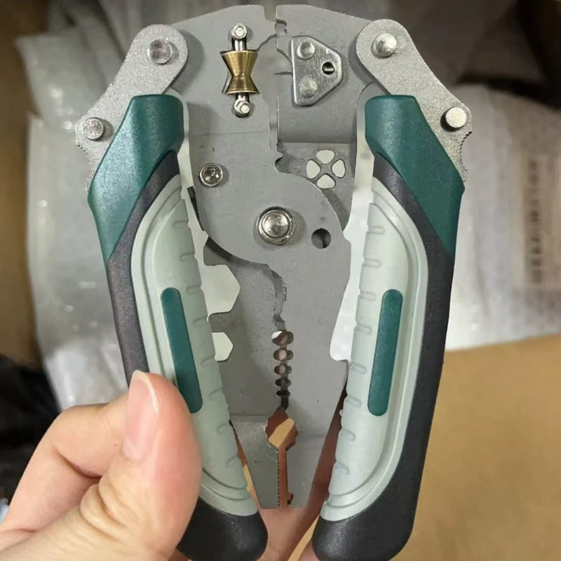 Multifunctional Wire Stripping Pliers – Cable Cutter & Crimper Wire Stripping Pliers Babs 1pc