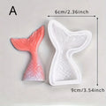 Mermaid Tail Silicone Mold – Resin, Cake & Soap Crafting Silicone Craft Mold Babs A