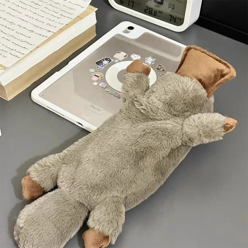 Cute Platypus Plush Pencil Case | Large Capacity Pouch Plush Pencil Case Babs