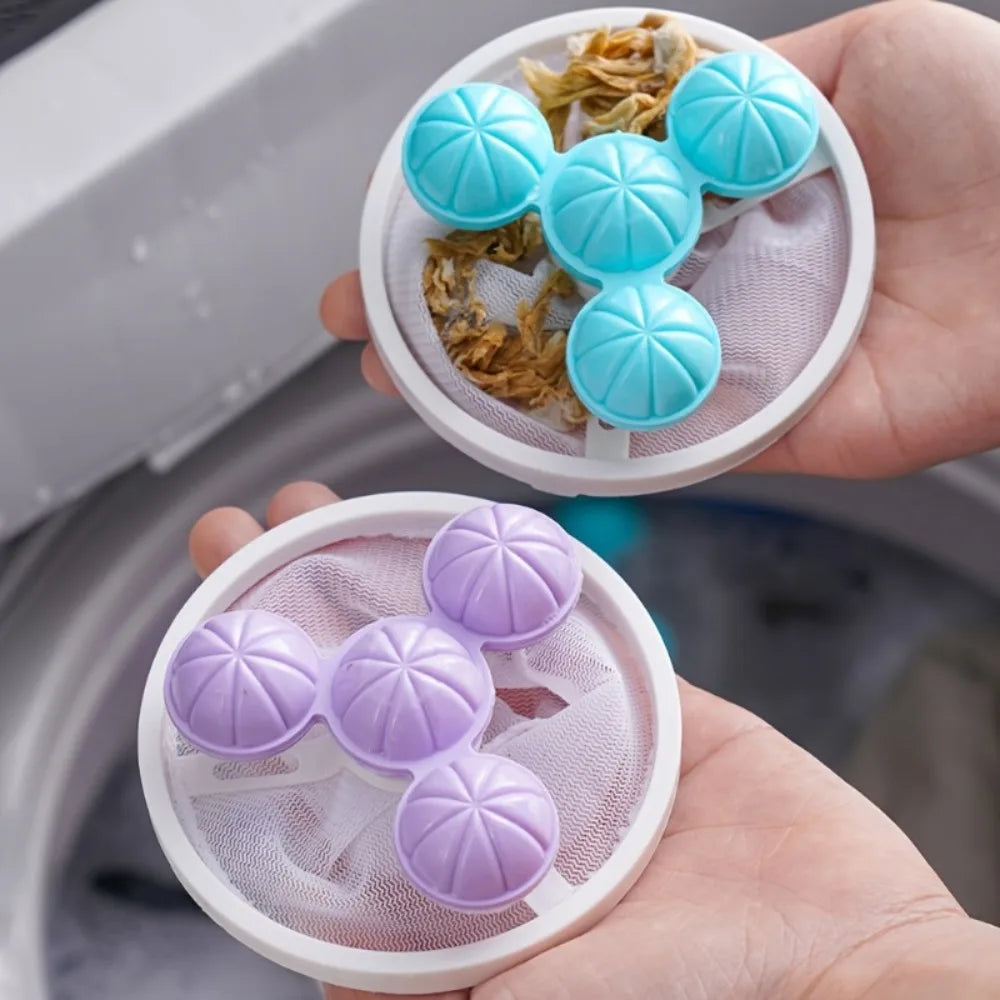 Reusable Washing Machine Hair Filter Mesh Bags – Lint Catcher Laundry Filter Bag Babs