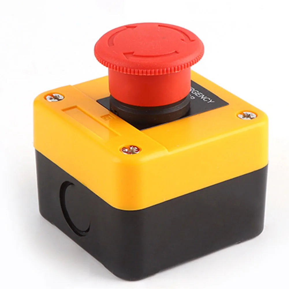 10A Latching E-Stop Push Button Switch 1NC 22mm CNC Emergency Stop Emergency Stop Switch Babs