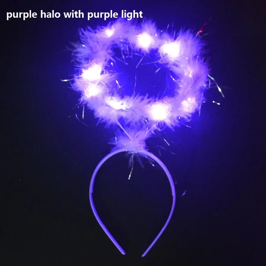 LED Light-Up Glow Headband for Kids & Adults – Party & Wedding