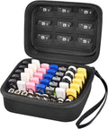 USB Flash Drive Case – 44 Slots + 9 SD Card Slots, EVA Bag USB Drive Case Babs black
