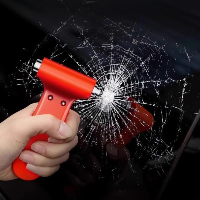 2-in-1 Car Emergency Hammer – Window Breaker & Belt Cutter Car Emergency Tool Babs