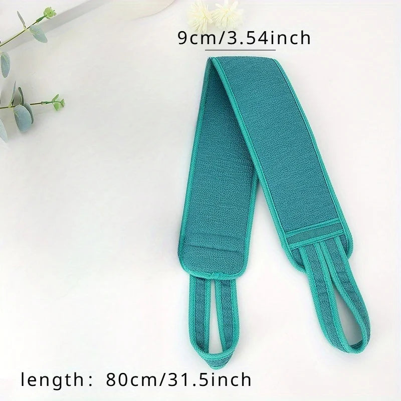 Double-Sided Back Scrubber Bath Strip Towel – Deep Body Clean Bath Scrubber Strip Babs