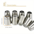 9pc Russian Piping Tips Set – Stainless Steel Cake Nozzles | Babs Cake Decorating Tips Babs 9pcs