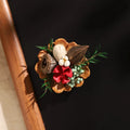Pinecone Dried Flower Fridge Magnet – Handmade Home Decor Decorative Fridge Magnet Babs 1Pc