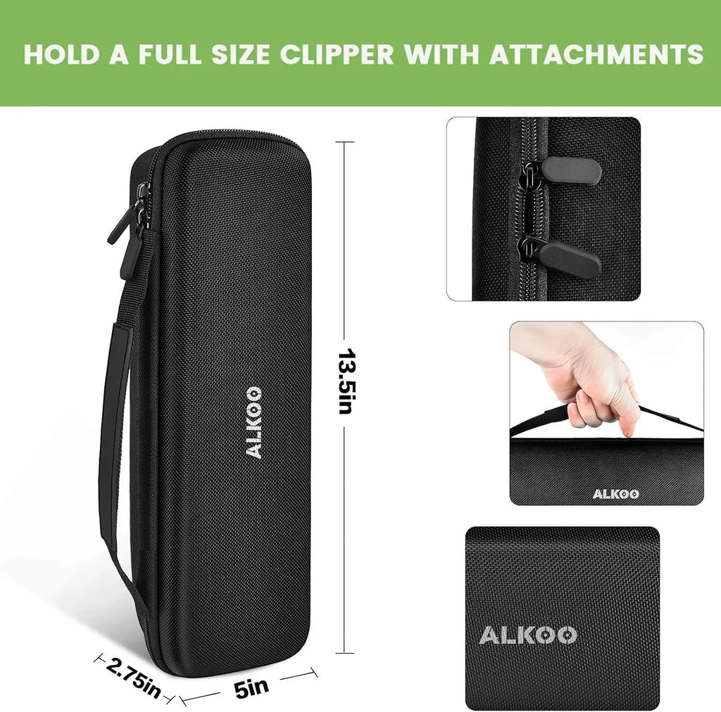 12-Slot Clipper Blade Case – Organizer for Andis & Oster Blades Blade Storage Case Babs