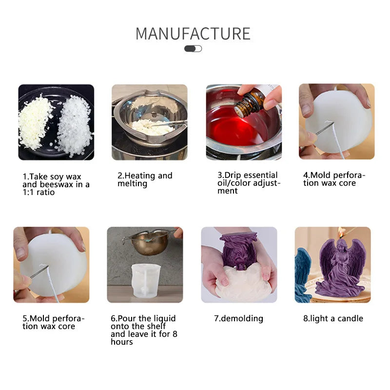 3D Christmas Tree Silicone Mold – DIY Candle & Craft Mould Silicone Craft Mold Babs