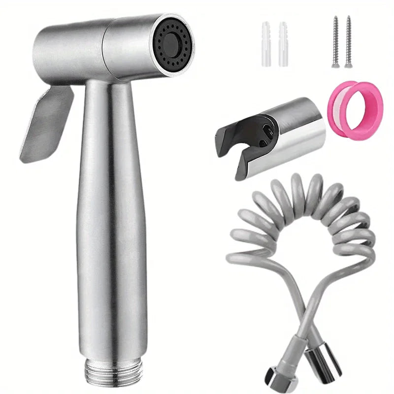 Handheld Bidet Sprayer Set – 304 Stainless Steel Nozzle Bidet Sprayer Set Babs nozzle