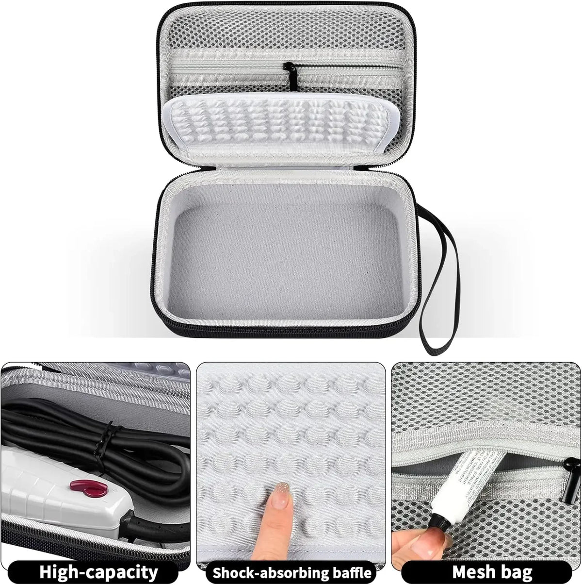 Andis T-Outliner Trimmer Case w/ Mesh Pocket | Models 04710/04603 Trimmer Carrying Case Babs