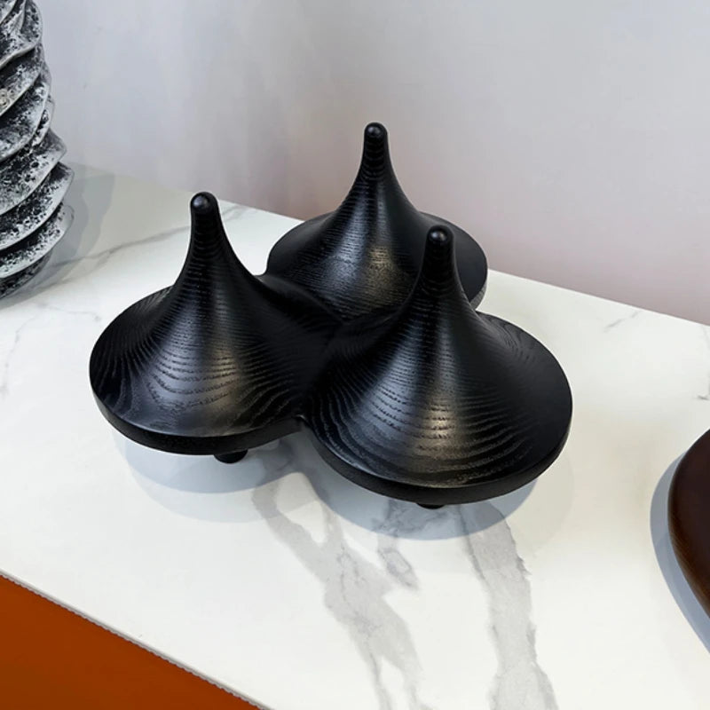 Creative Gyroscope Figurine – Modern Luxury Resin Sculpture Decorative Figurine Babs