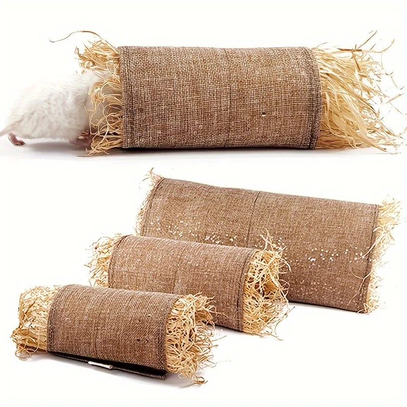 Small Animal Linen Hideout Tunnel – Rabbit, Guinea Pig & Hamster Small Animal Hideout Babs