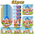 Circus Clown Birthday Party Kit – Plates, Balloons & Tableware Party Supplies Kit Babs 61pcs