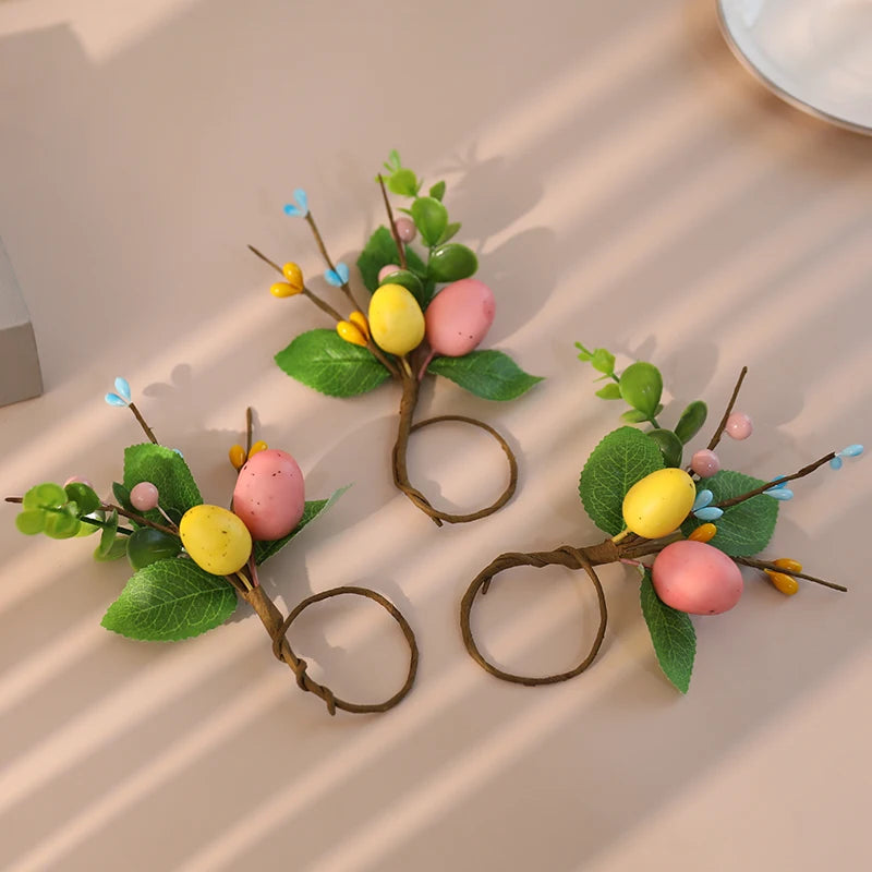 Easter Bunny Napkin Rings – Spring Table Décor 2025 Napkin Rings Babs