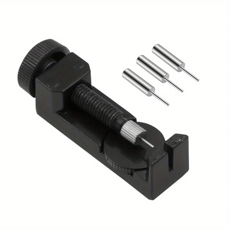 Mini Metal Watch Band Link Remover & Strap Adjuster Tool Watch Repair Tool Babs Black