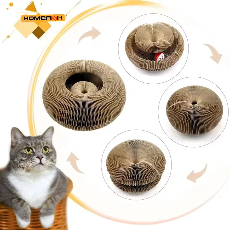 Organ Cat Scratching Board – Corrugated Claw Grinding Toy Cat Scratching Toy Babs