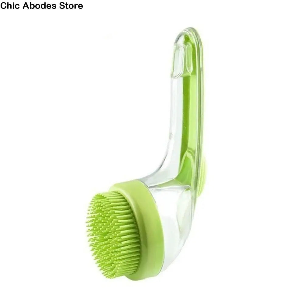 2-in-1 Pet Bath Brush | Silicone Dog Wash & Hair Removal Comb Pet Grooming Brush Babs