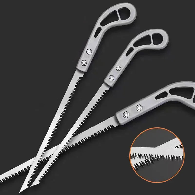 340mm Steel Handsaw – Portable Fine-Tooth DIY Garden Saw Garden Handsaw Babs 340mm