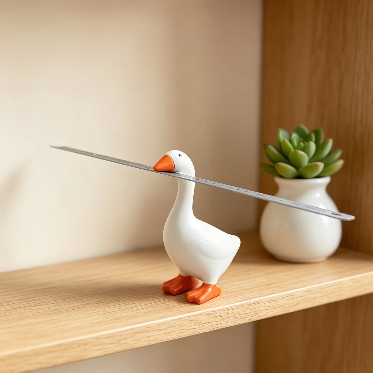 Magnetic Resin Goose Organizer – Desk, Entryway & Bar Decor Decorative Organizer Babs