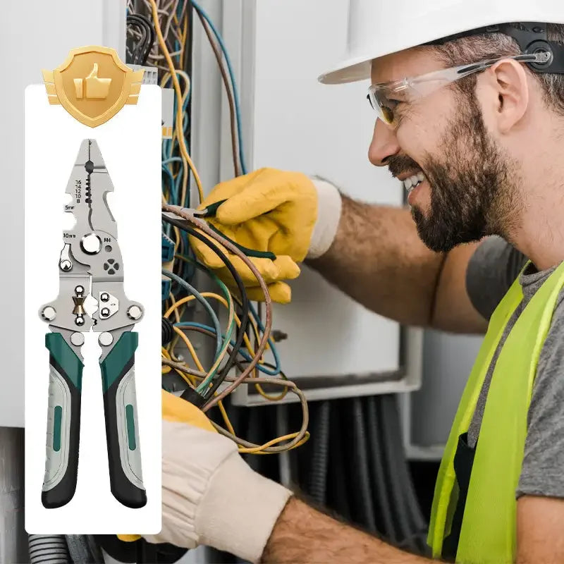 Multifunctional Wire Stripping Pliers – Cable Cutter & Crimper Wire Stripping Pliers Babs
