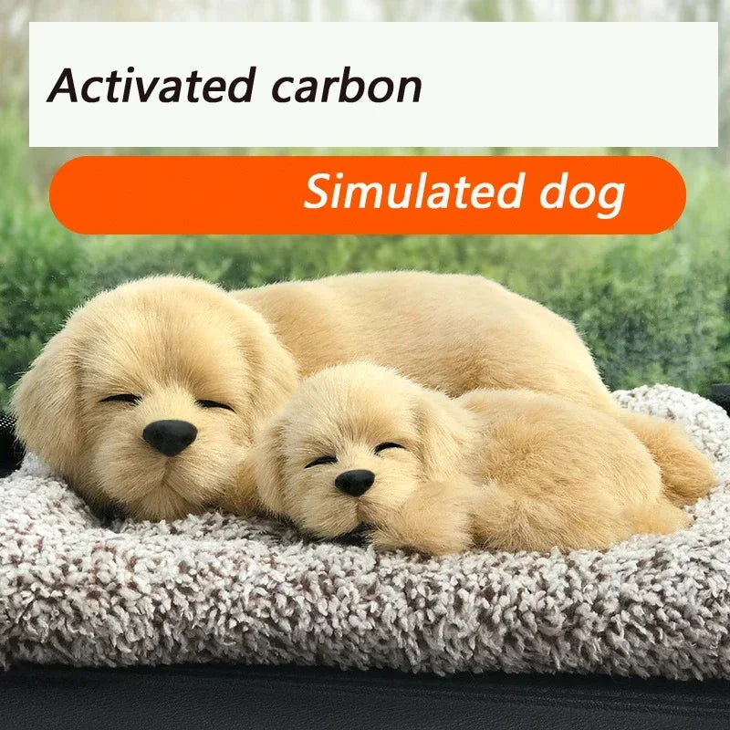 Simulation Animal Plush Toy with Activated Charcoal Air Purifier Charcoal Plush Ornament Babs
