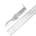 Fish Bone Mini Pocket Knife – Stainless Steel Camping Keychain Mini Pocket Knife Babs 1pc