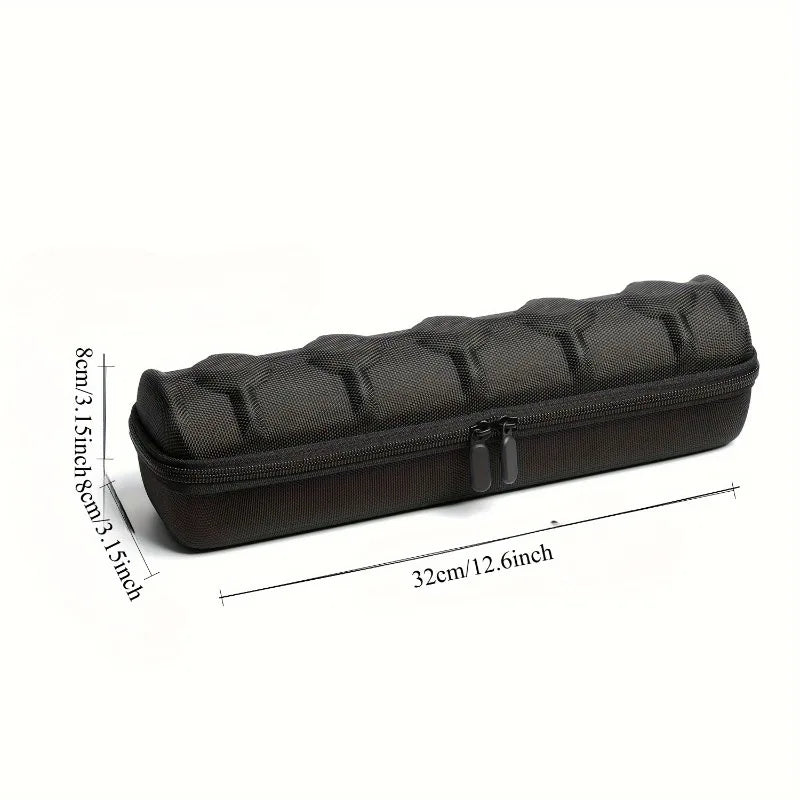 5-Slot Watch Travel Case – Hard Shell Box with Foam Pillows Watch Travel Case Babs