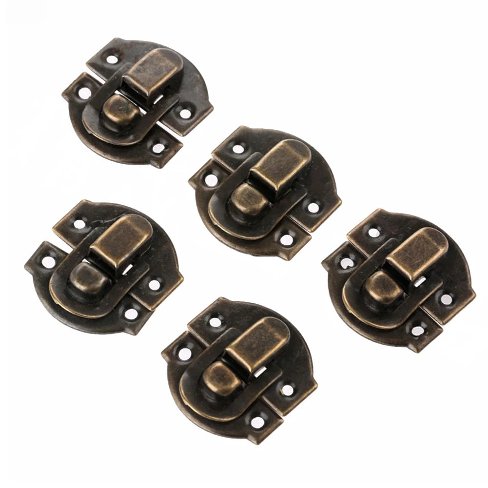 10PCS Retro Iron Toggle Latch Clasps – Box Hasp Hardware Buckles Box Latch Hardware Babs