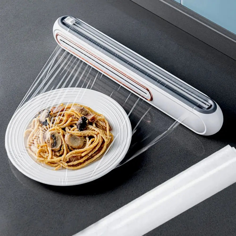 Magnetic Wrap Dispenser with Safety Cutter – Foil & Film Wrap Dispenser Babs