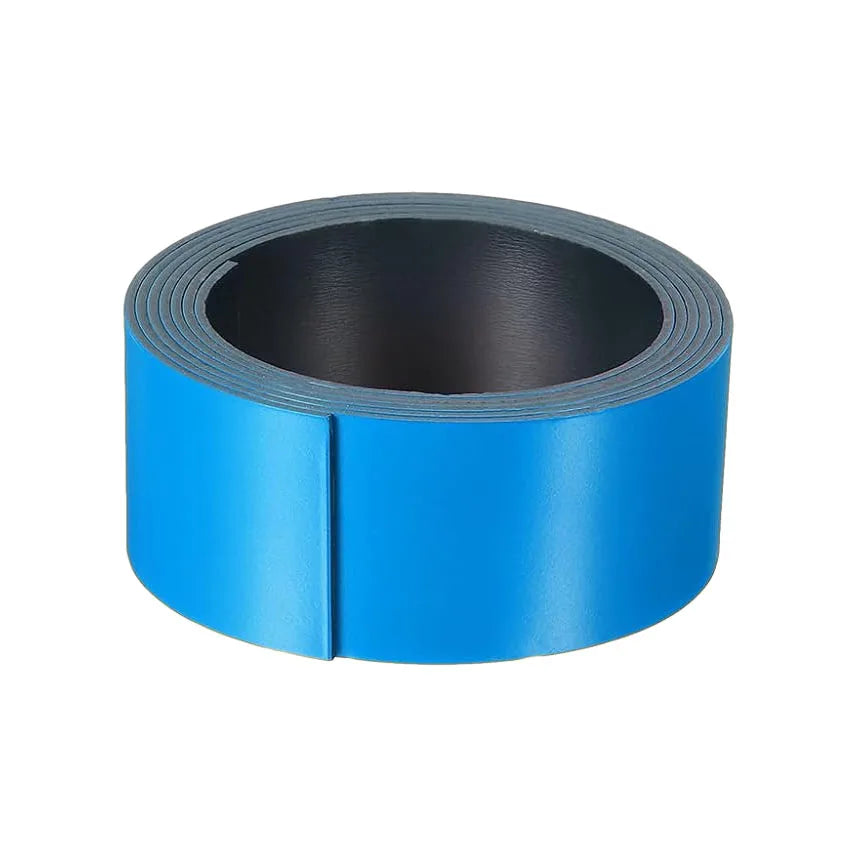 Dry Erase Magnetic Tape – Colored Writable Strips for Classroom Magnetic Label Tape Babs blue 10M- (10Rolls)