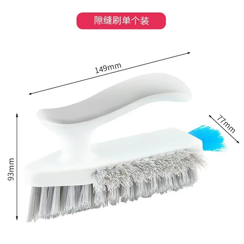T-Handle Scrub Brush with Gap Grout Cleaner – Kitchen & Bath Cleaning Scrub Brush Babs W