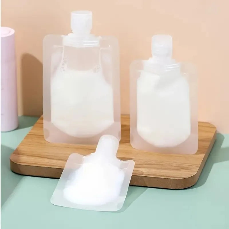 Travel Refillable Cosmetic Bottles Set – Leakproof 1oz 1.7oz 3.4oz Travel Bottle Set Babs