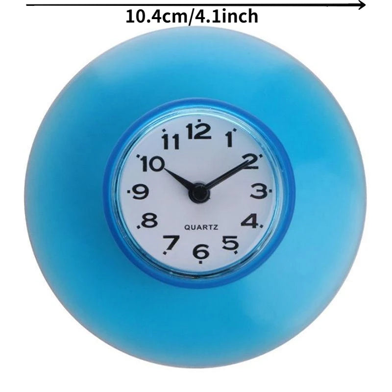 Waterproof Suction Cup Wall Clock – Kitchen & Bathroom Suction Cup Wall Clock Babs