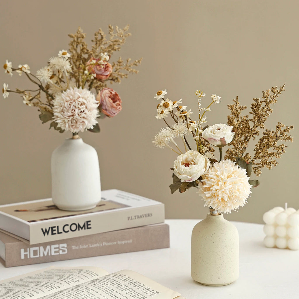 Silk Peony Artificial Flower Bouquet – Wedding & Home Décor Artificial Flower Bouquet Babs