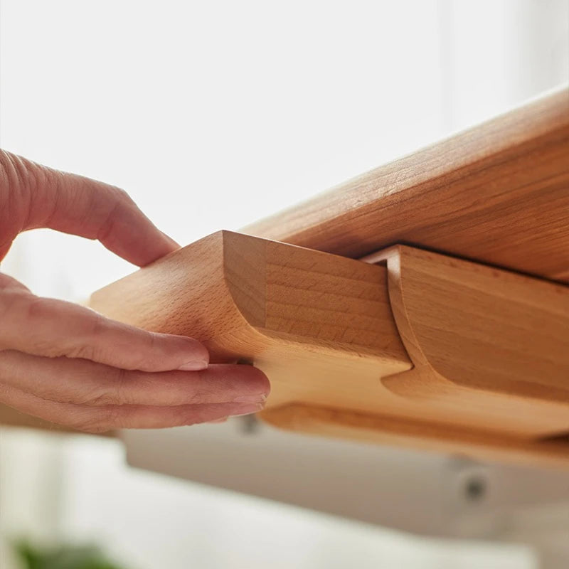 Wooden Under-Desk Pull-Out Storage Drawer | Desk Organizer Desk Storage Drawer Babs